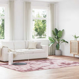 vidaXL Hoogpolig vloerkleed NAVARRA 60x100 cm polyester beige