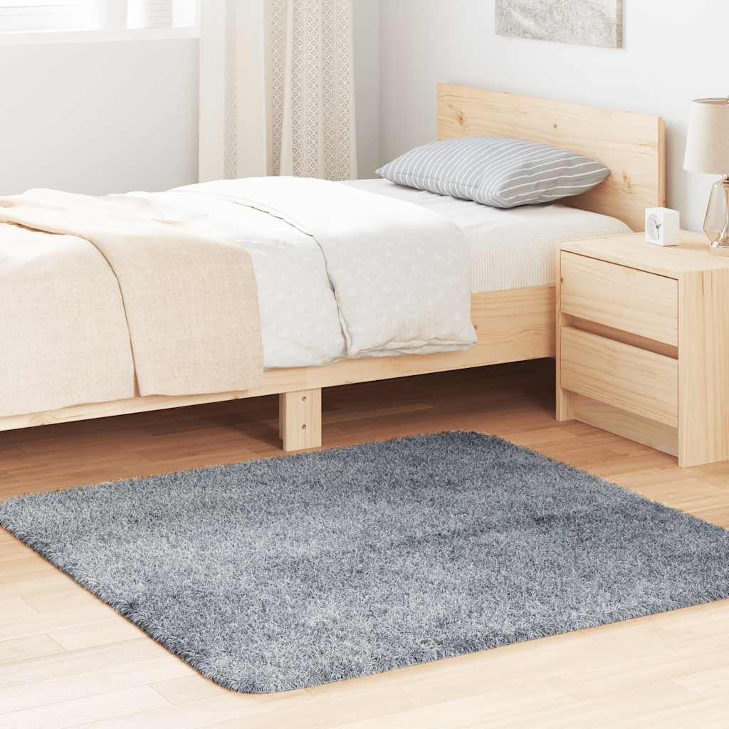 vidaXL Hoogpolig vloerkleed NAVARRA 60x100 cm polyester beige