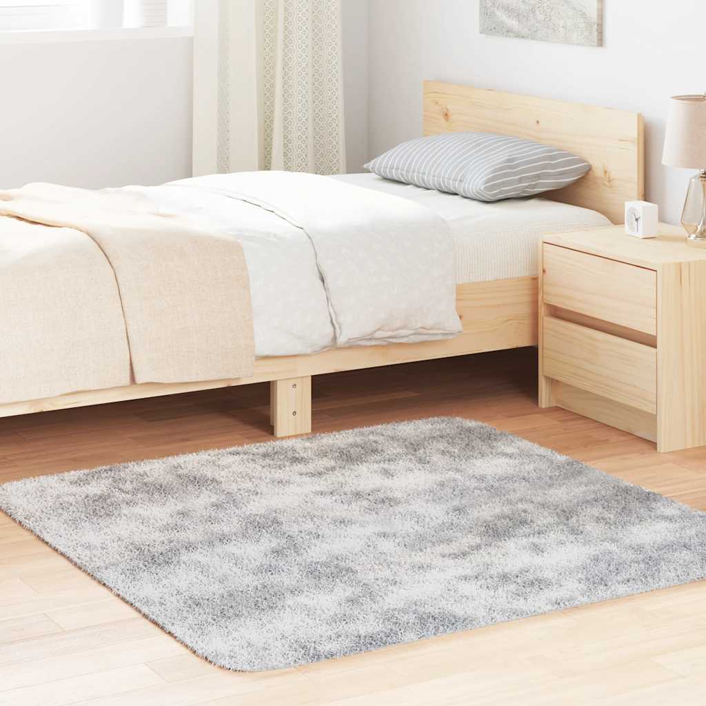 vidaXL Hoogpolig vloerkleed NAVARRA 60x100 cm polyester beige