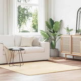 vidaXL Hoogpolig vloerkleed NAVARRA 60x100 cm polyester beige