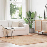 vidaXL Hoogpolig vloerkleed NAVARRA 60x100 cm polyester beige