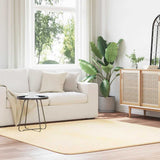 vidaXL Hoogpolig vloerkleed NAVARRA 60x100 cm polyester beige