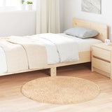 vidaXL Hoogpolig vloerkleed NAVARRA 60x100 cm polyester beige