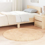 vidaXL Hoogpolig vloerkleed NAVARRA 60x100 cm polyester beige