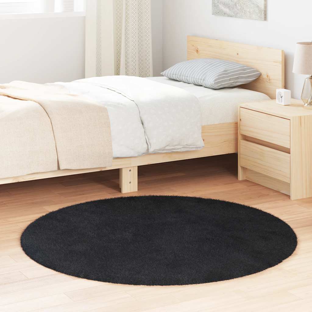 vidaXL Hoogpolig vloerkleed NAVARRA 60x100 cm polyester beige