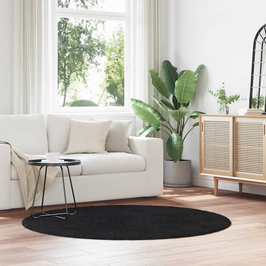 vidaXL Hoogpolig vloerkleed NAVARRA 60x100 cm polyester beige