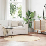 vidaXL Hoogpolig vloerkleed NAVARRA 60x100 cm polyester beige