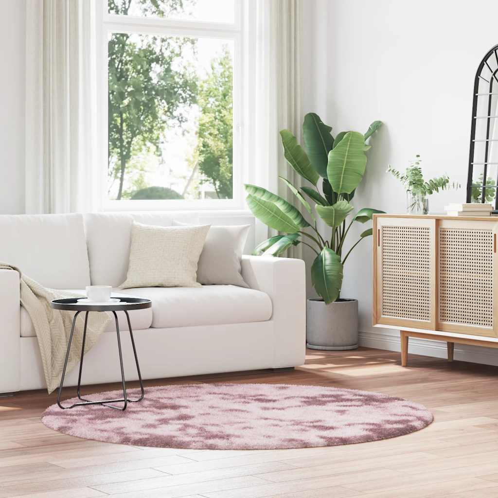 vidaXL Hoogpolig vloerkleed NAVARRA 60x100 cm polyester beige