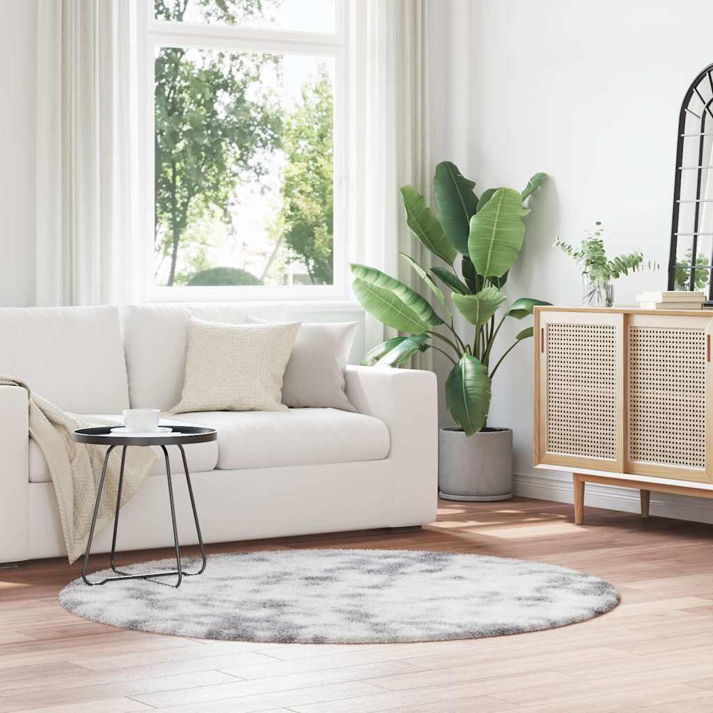 vidaXL Hoogpolig vloerkleed NAVARRA 60x100 cm polyester beige