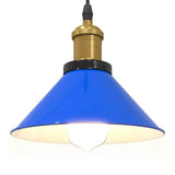 vidaXL Hanglamp in hoogte verstelbaar E27 Ø22 cm metaal glanzend zwart