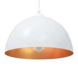 vidaXL Hanglampen 2 st In hoogte verstelbaar E27 30 cm metaal zwart