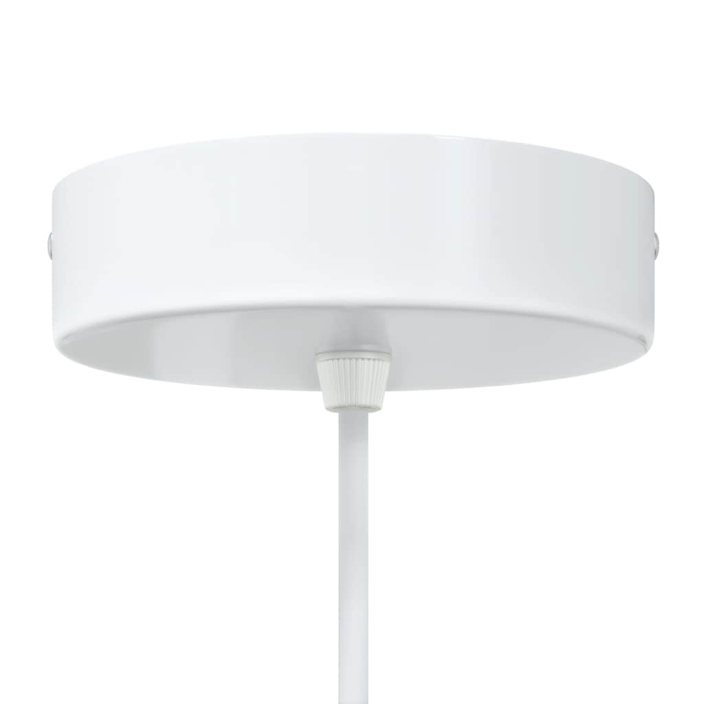 vidaXL Hanglampen 2 st In hoogte verstelbaar E27 30 cm metaal zwart