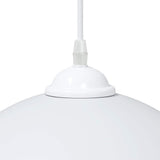 vidaXL Hanglampen 2 st In hoogte verstelbaar E27 30 cm metaal zwart