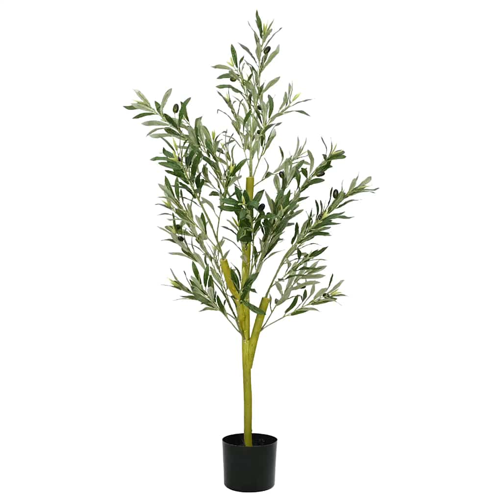 vidaXL Artificial Olive Tree 450 Leaves 120 cm Green
