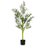vidaXL Artificial Olive Tree 450 Leaves 120 cm Green