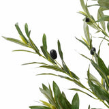 vidaXL Artificial Olive Tree 450 Leaves 120 cm Green