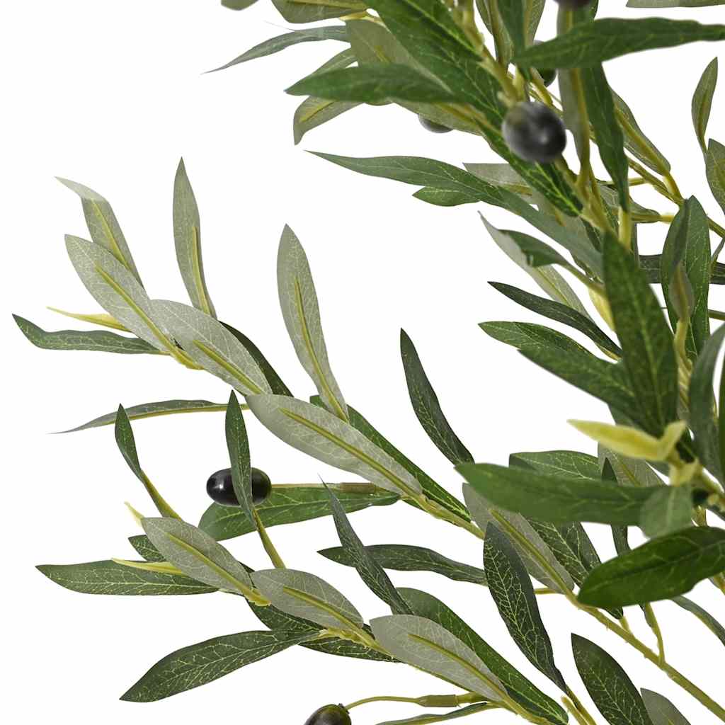 vidaXL Kunstolijfboom 450 blaadjes 120 cm groen