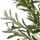 vidaXL Kunstolijfboom 450 blaadjes 120 cm groen