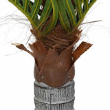 vidaXL Kunstpalmboom 6 bladeren 100 cm groen