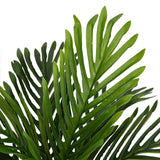 vidaXL Kunstpalmplant 9 bladeren 65 cm groen