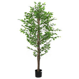 vidaXL Artificial Ficus Plant 788 Leaves 120 cm Green