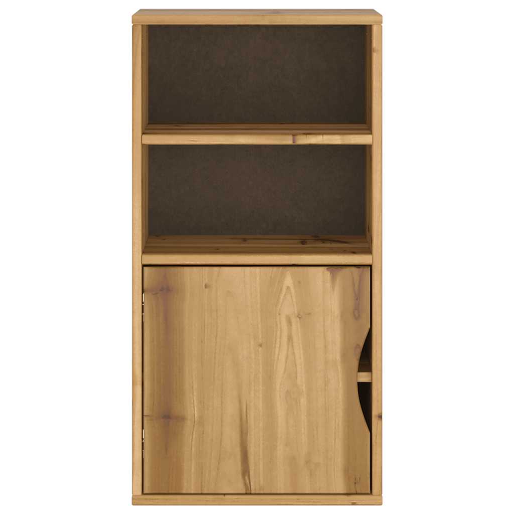 vidaXL Bijzetkast ODDA 40x24x79 cm massief grenenhout