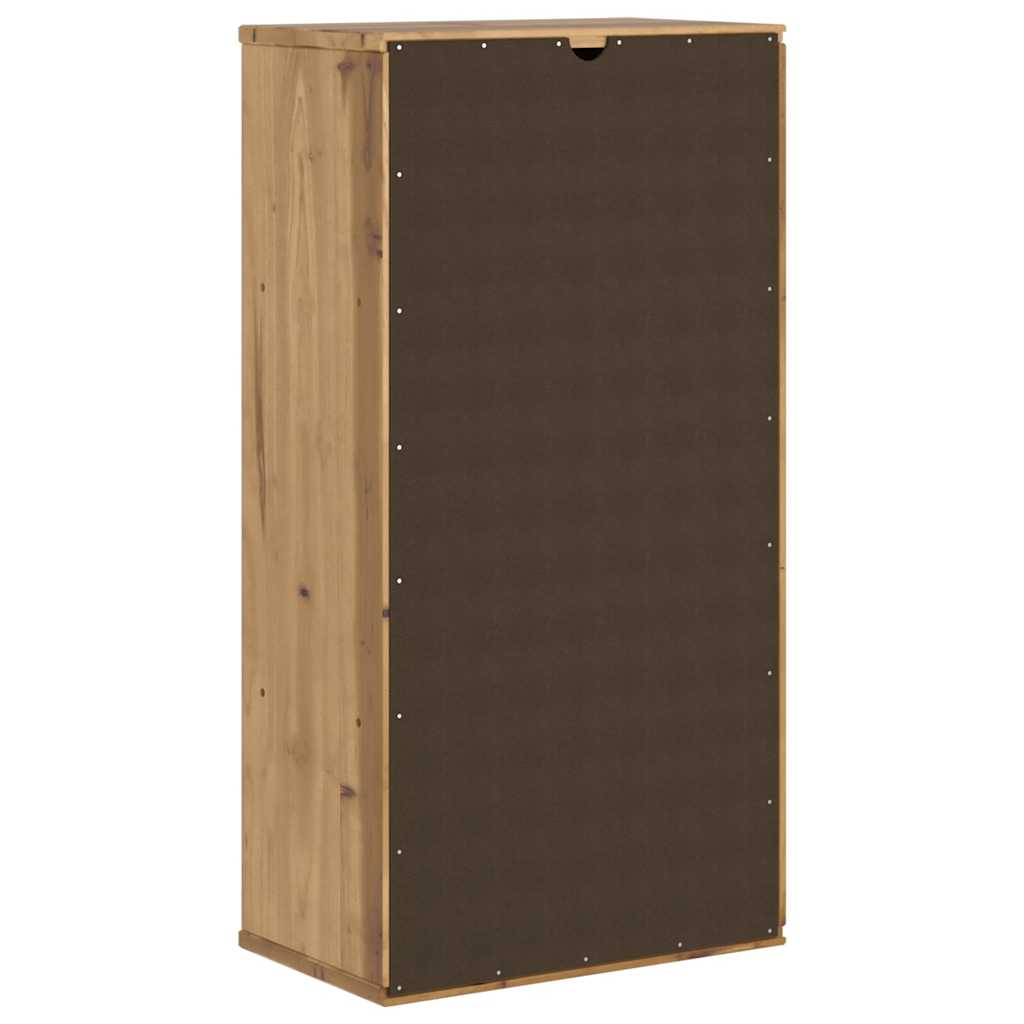 vidaXL Bijzetkast ODDA 40x24x79 cm massief grenenhout