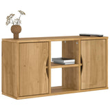 vidaXL TV cabinet ODDA 79x24x40 cm solid pine wood