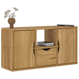 vidaXL TV cabinet ODDA 79x24x40 cm solid pine wood