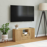 vidaXL TV cabinet ODDA 79x24x40 cm solid pine wood