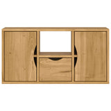 vidaXL TV cabinet ODDA 79x24x40 cm solid pine wood