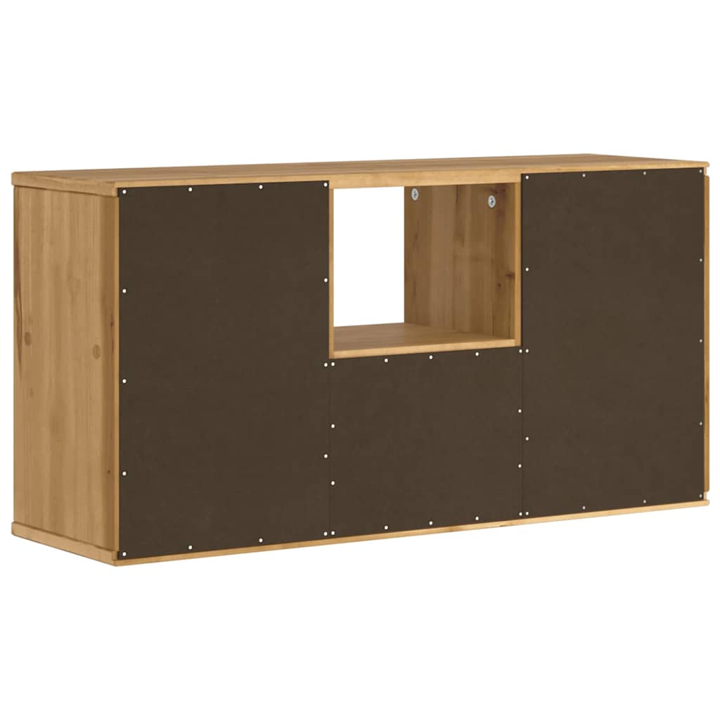 vidaXL TV cabinet ODDA 79x24x40 cm solid pine wood