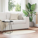 vidaXL Vloerkleden Ovaal HUARTE Antraciet 100 x 200 cm 100% Polyester