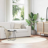 vidaXL Vloerkleden Ovaal HUARTE Antraciet 100 x 200 cm 100% Polyester
