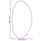vidaXL Vloerkleden HUARTE Antraciet 100 x 200 cm Polyester