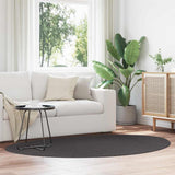 vidaXL Vloerkleden HUARTE Antraciet 100 x 200 cm Polyester