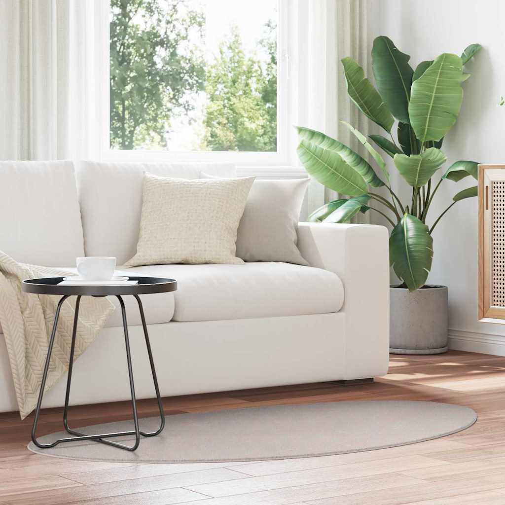 vidaXL Vloerkleden HUARTE Antraciet 100 x 200 cm Polyester