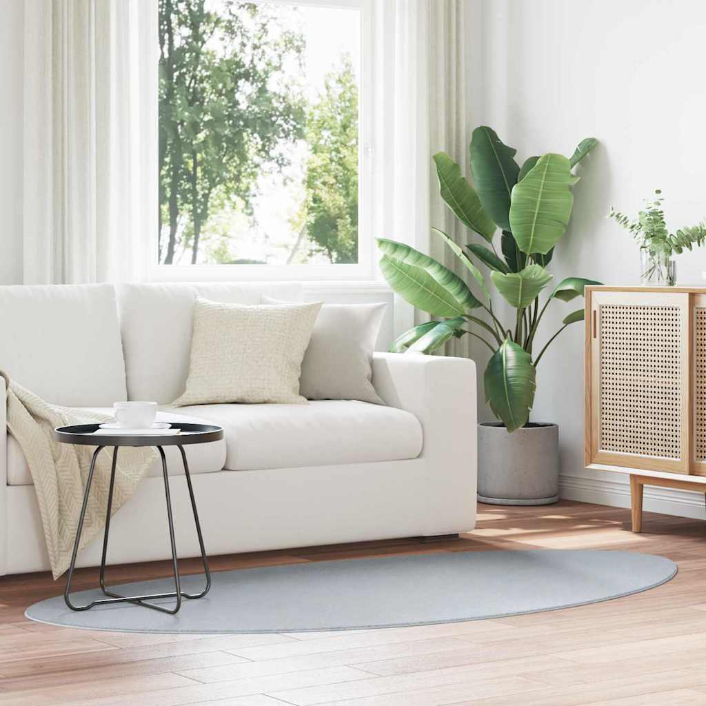 vidaXL Vloerkleden HUARTE Antraciet 100 x 200 cm Polyester