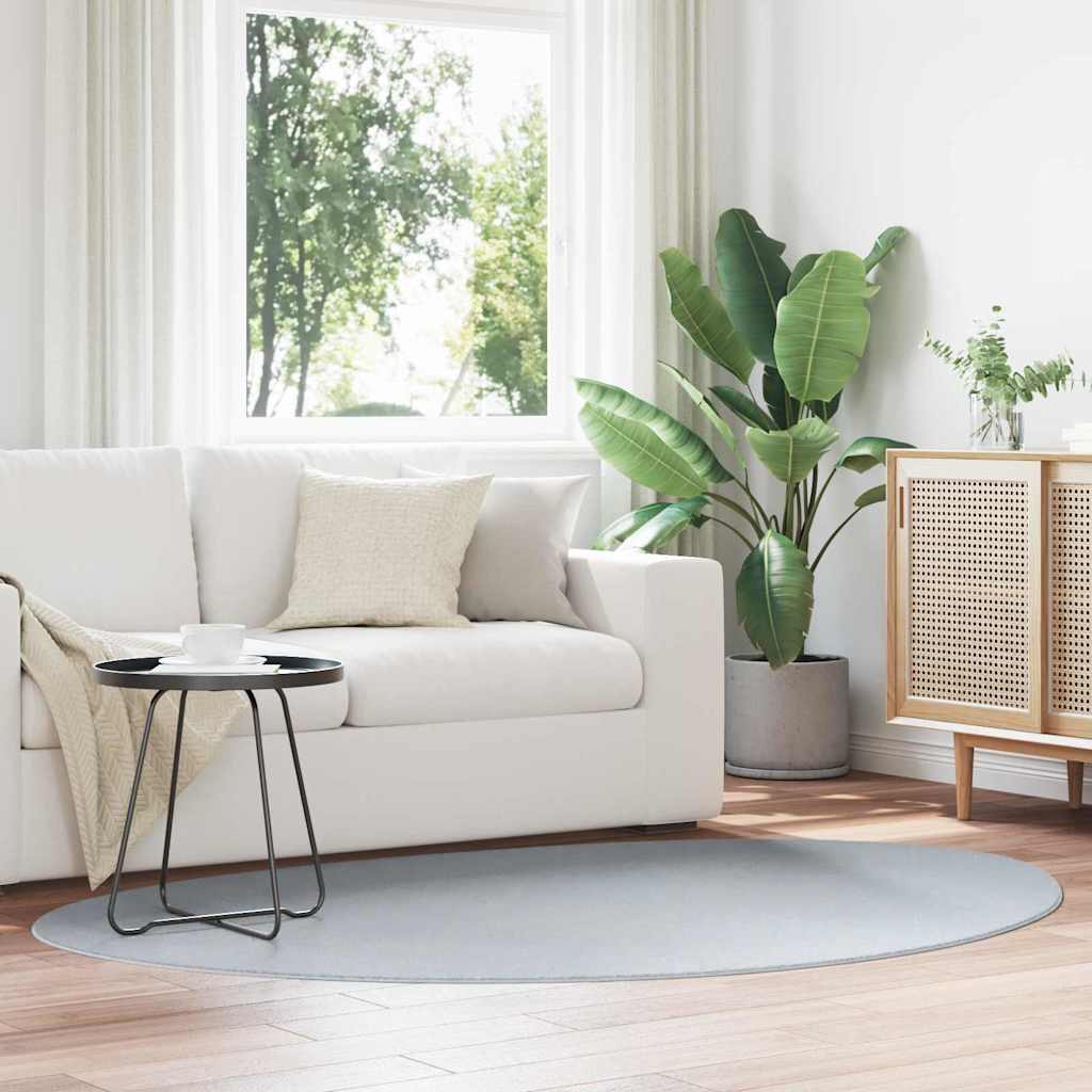 vidaXL Vloerkleden HUARTE Antraciet 100 x 200 cm Polyester