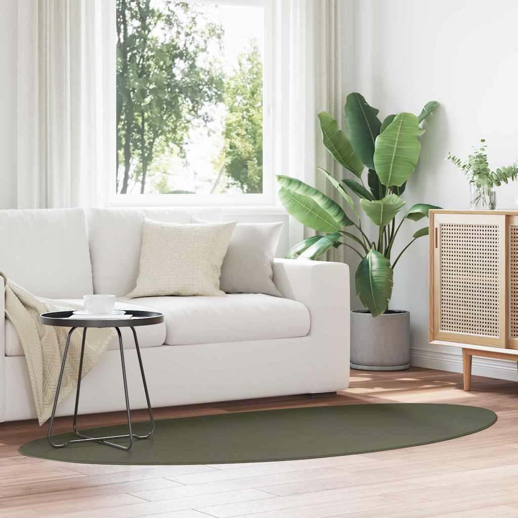 vidaXL Vloerkleden HUARTE Antraciet 100 x 200 cm Polyester