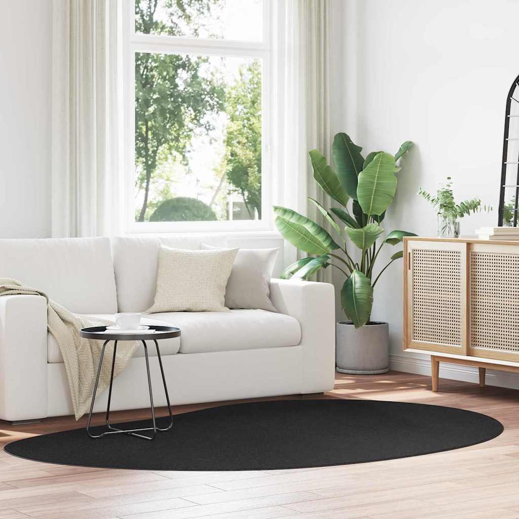 vidaXL Vloerkleden HUARTE Antraciet 100 x 200 cm Polyester