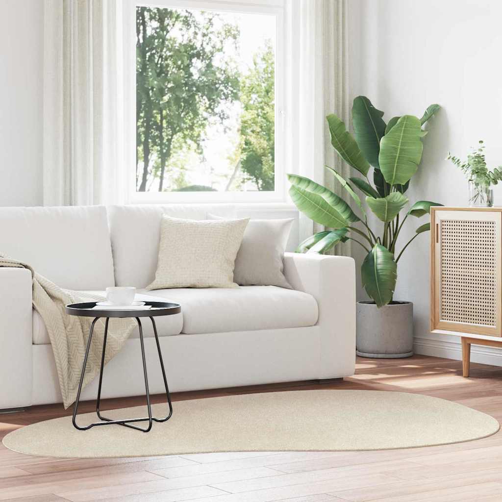 vidaXL Vloerkleden HUARTE Antraciet 100 x 200 cm Polyester