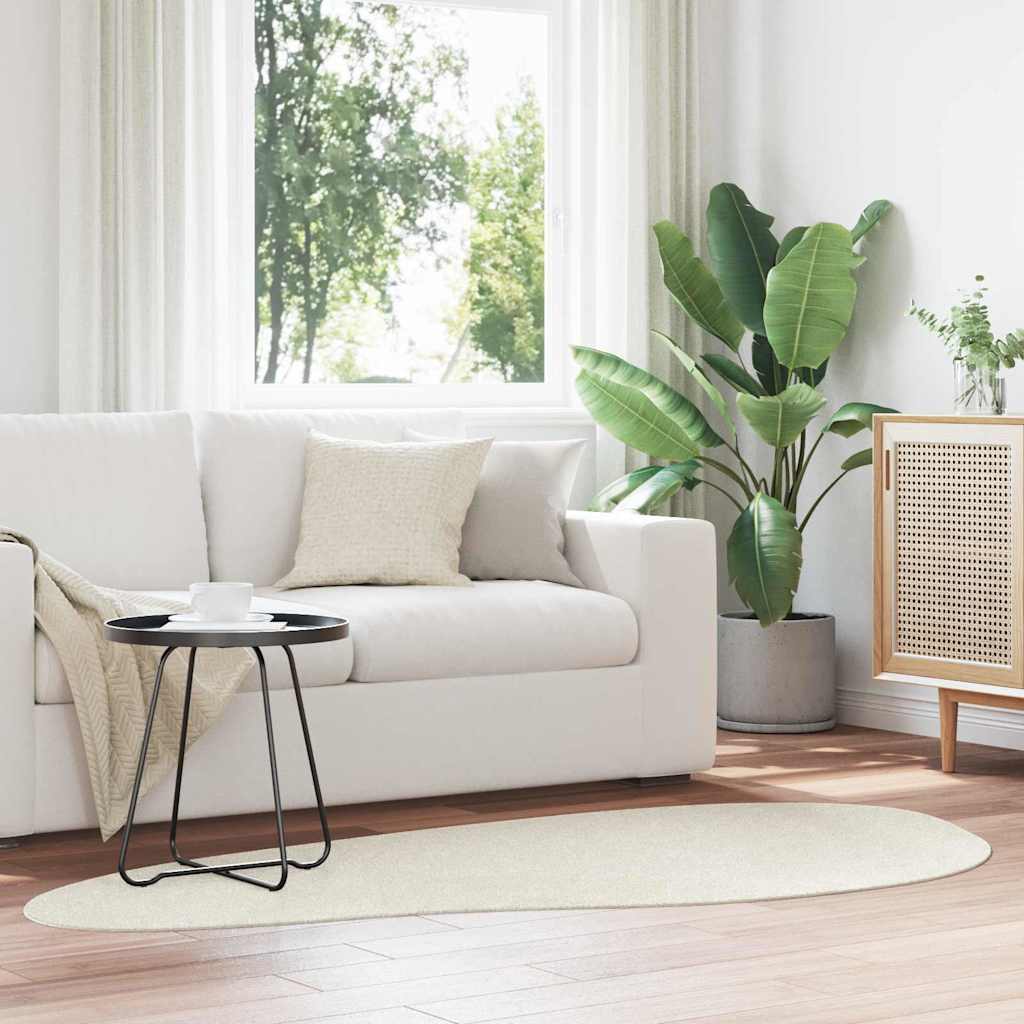 vidaXL Vloerkleden HUARTE Antraciet 100 x 200 cm Polyester