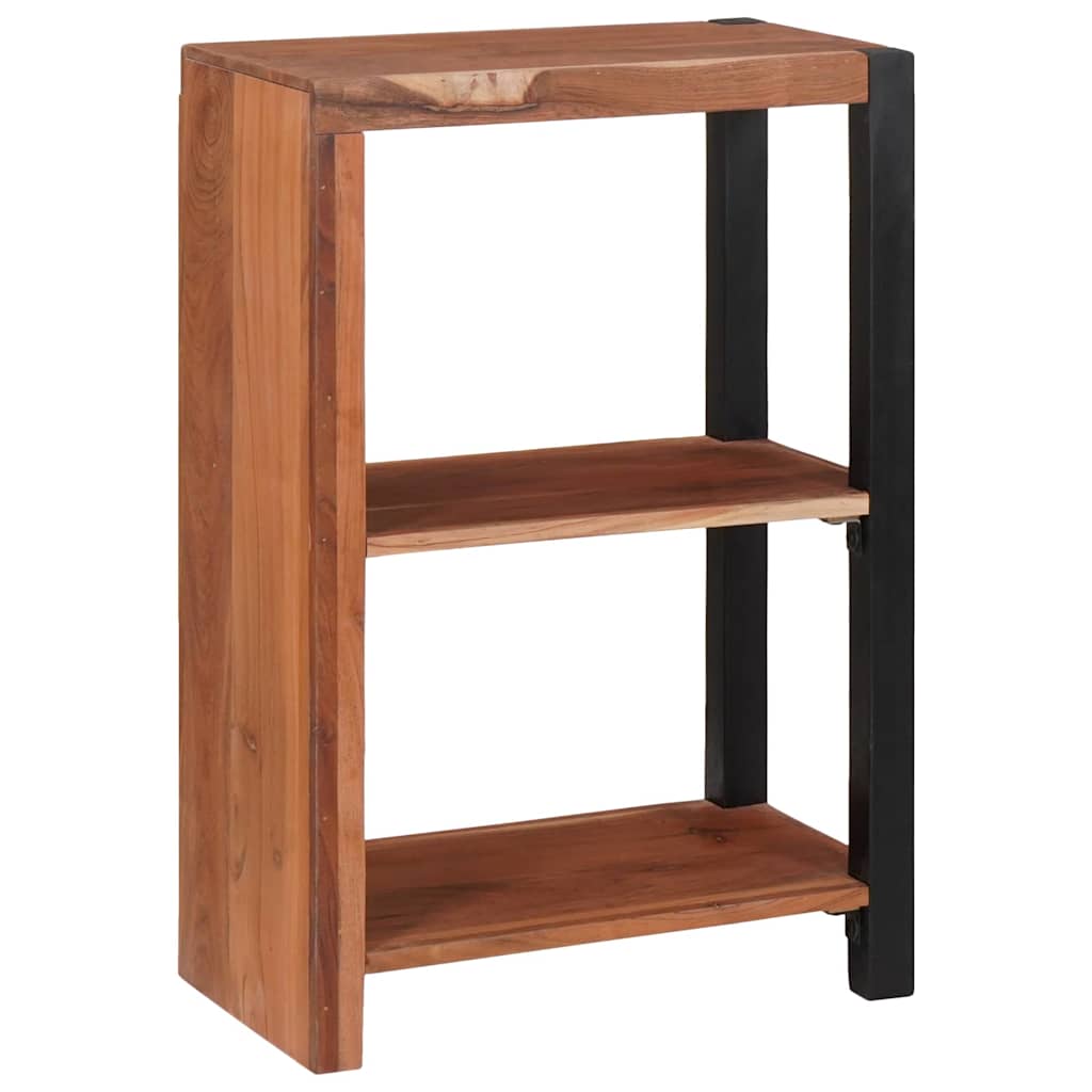 vidaXL Bookshelf 3 pcs Brown 50 x 30 x 110 cm Solid Acacia Wood