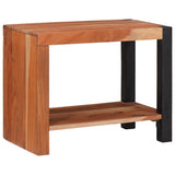 vidaXL Bookshelf 3 pcs Brown 50 x 30 x 110 cm Solid Acacia Wood