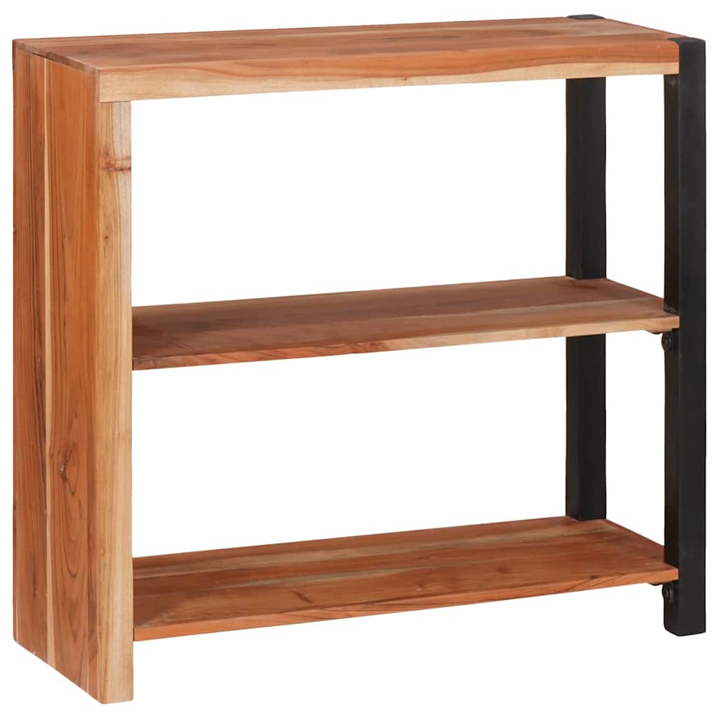 vidaXL Bookshelf 3 pcs Brown 50 x 30 x 110 cm Solid Acacia Wood