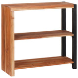 vidaXL Bookshelf 3 pcs Brown 50 x 30 x 110 cm Solid Acacia Wood