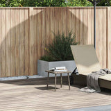vidaXL Tuin salontafel rechthoekig 40x40x37 cm poly rattan bruin