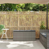 vidaXL Tuinbank met kussen 110x40x44 cm poly rattan zwart
