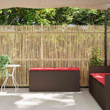 vidaXL Tuinbank met kussen 110x40x44 cm poly rattan grijs